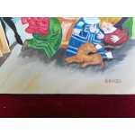 Средна картина масло на платно Испания - 3804 - КК5
